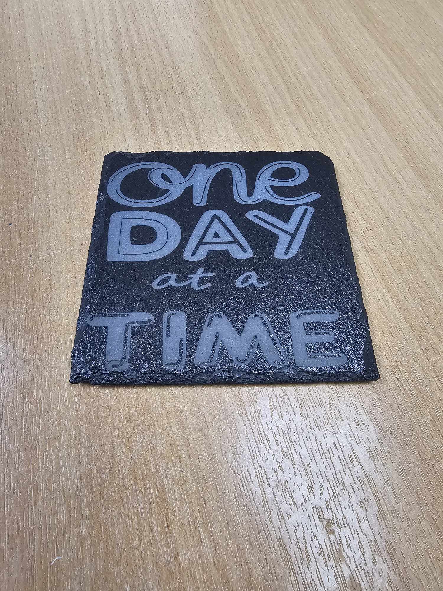 Slate coasters